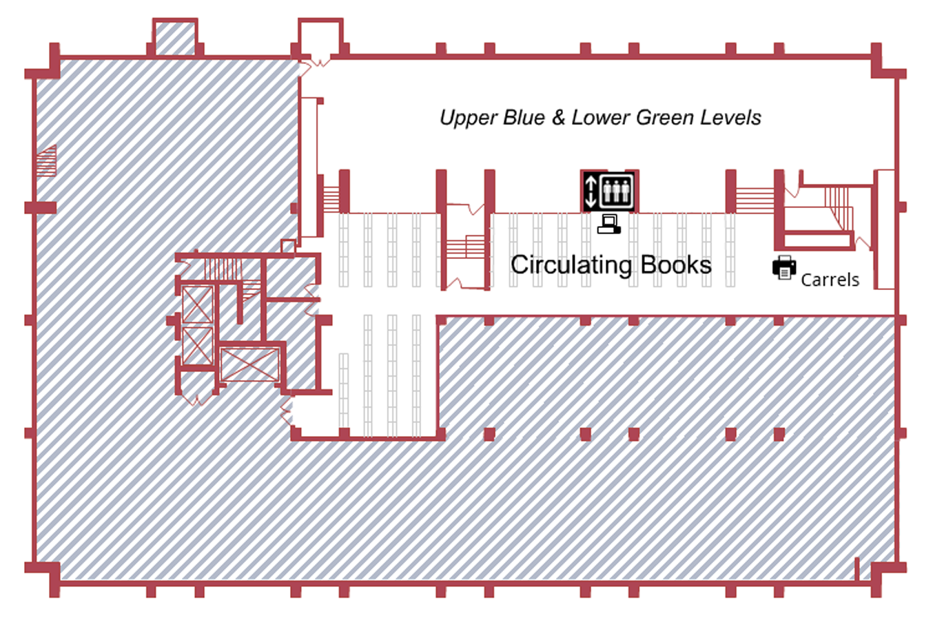 Floor Plan - Holman Biotech Commons - Red Level