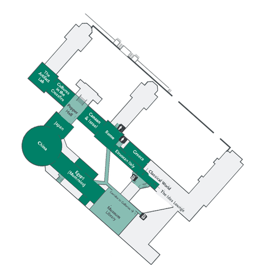 Floor Plan - Penn Museum Library - Third Floor